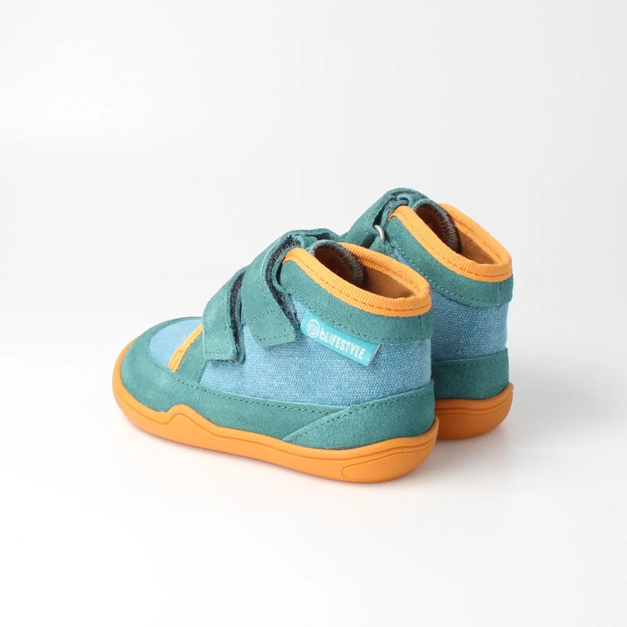 Босоногие полуботинки bLIFESTYLE nasenaffeSTYLE — петроль (арт. WBVT15106L290), фото 3
