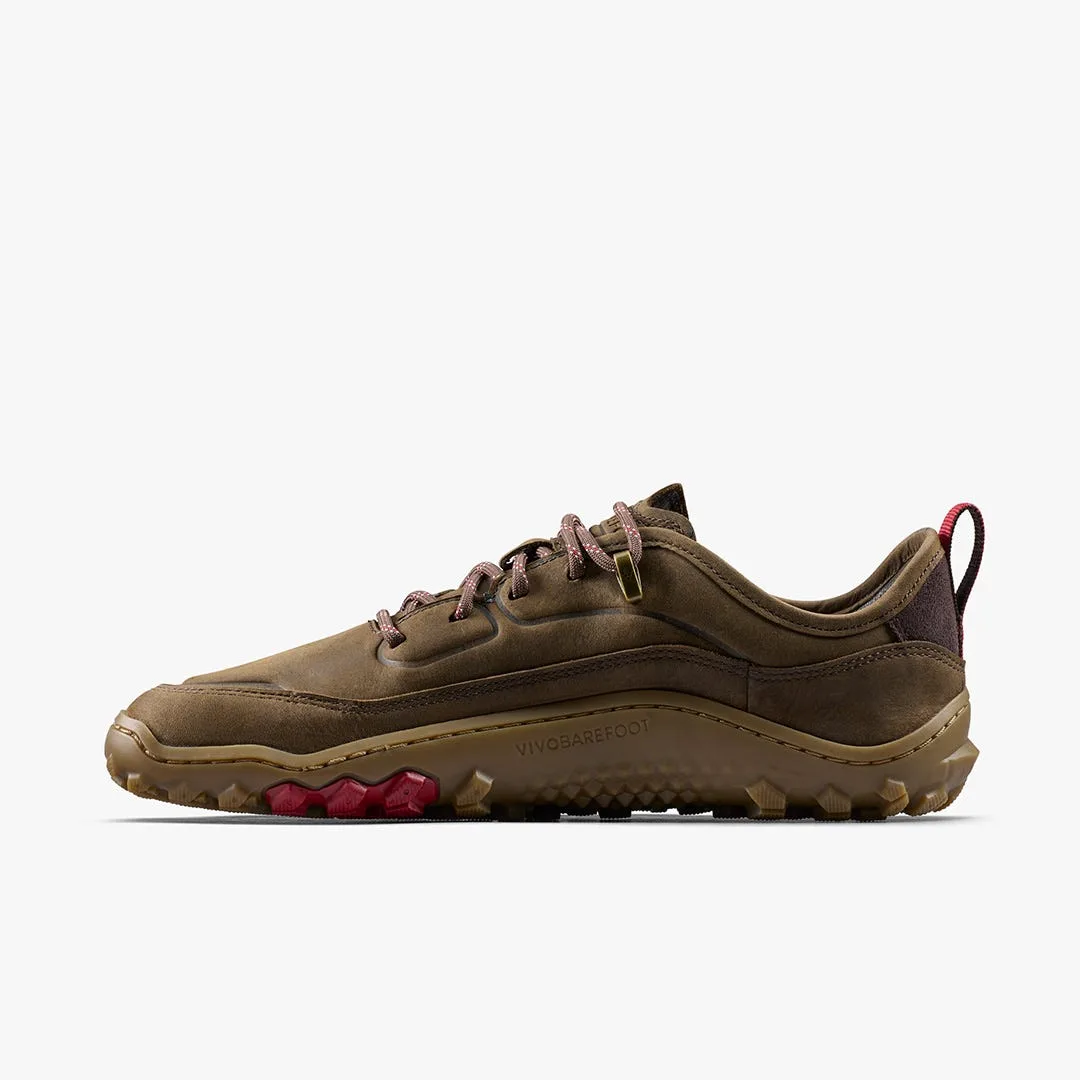 Кроссовки Vivobarefoot Tracker Leather AT Low II — мужская модель, коричневый, фото 3