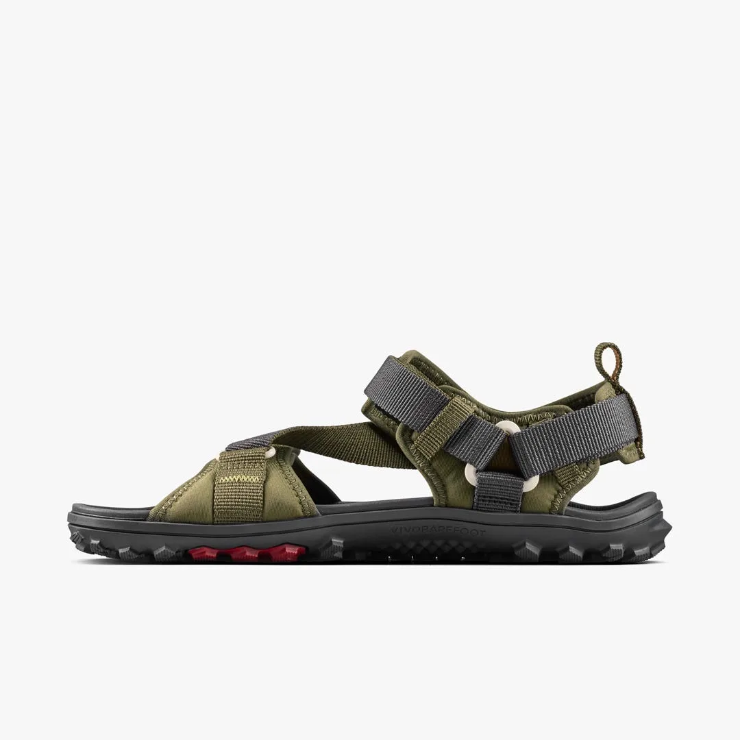 Сандалии Vivobarefoot Tracker Ora Sandal — женская модель, тёмно-оливковый, фото 3