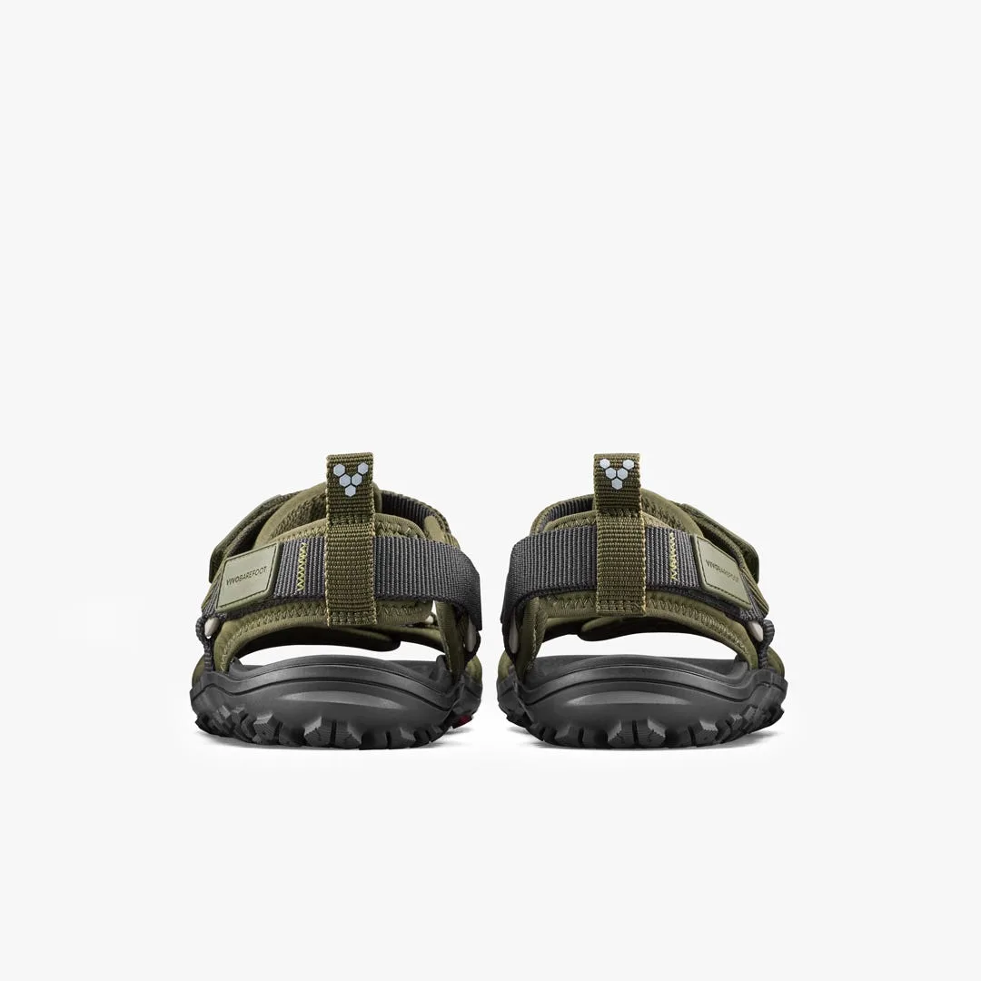 Сандалии Vivobarefoot Tracker Ora Sandal — женская модель, тёмно-оливковый, фото 5