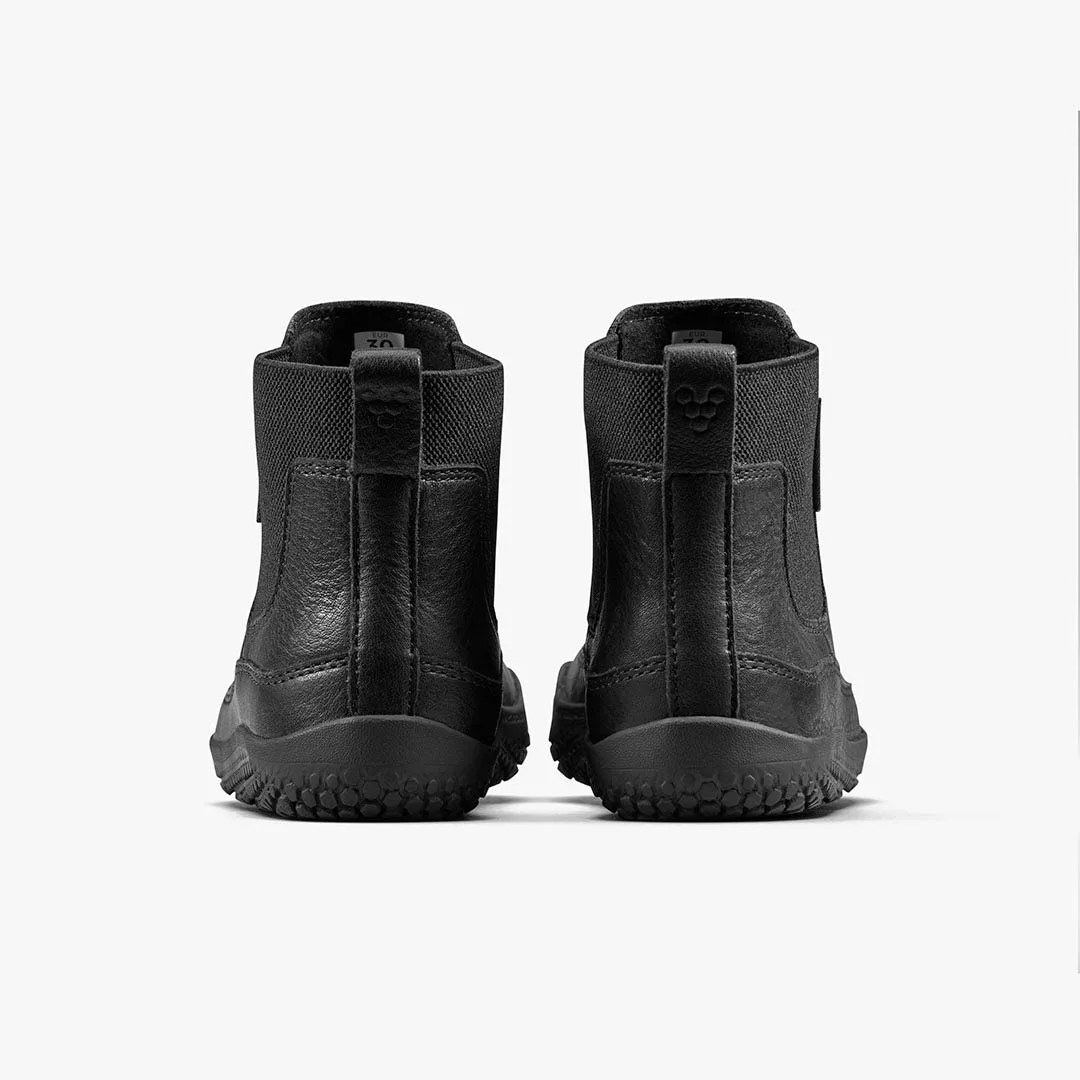 Ботинки Vivobarefoot Gobi Chelsea — для дошкольников, чёрный, фото 5