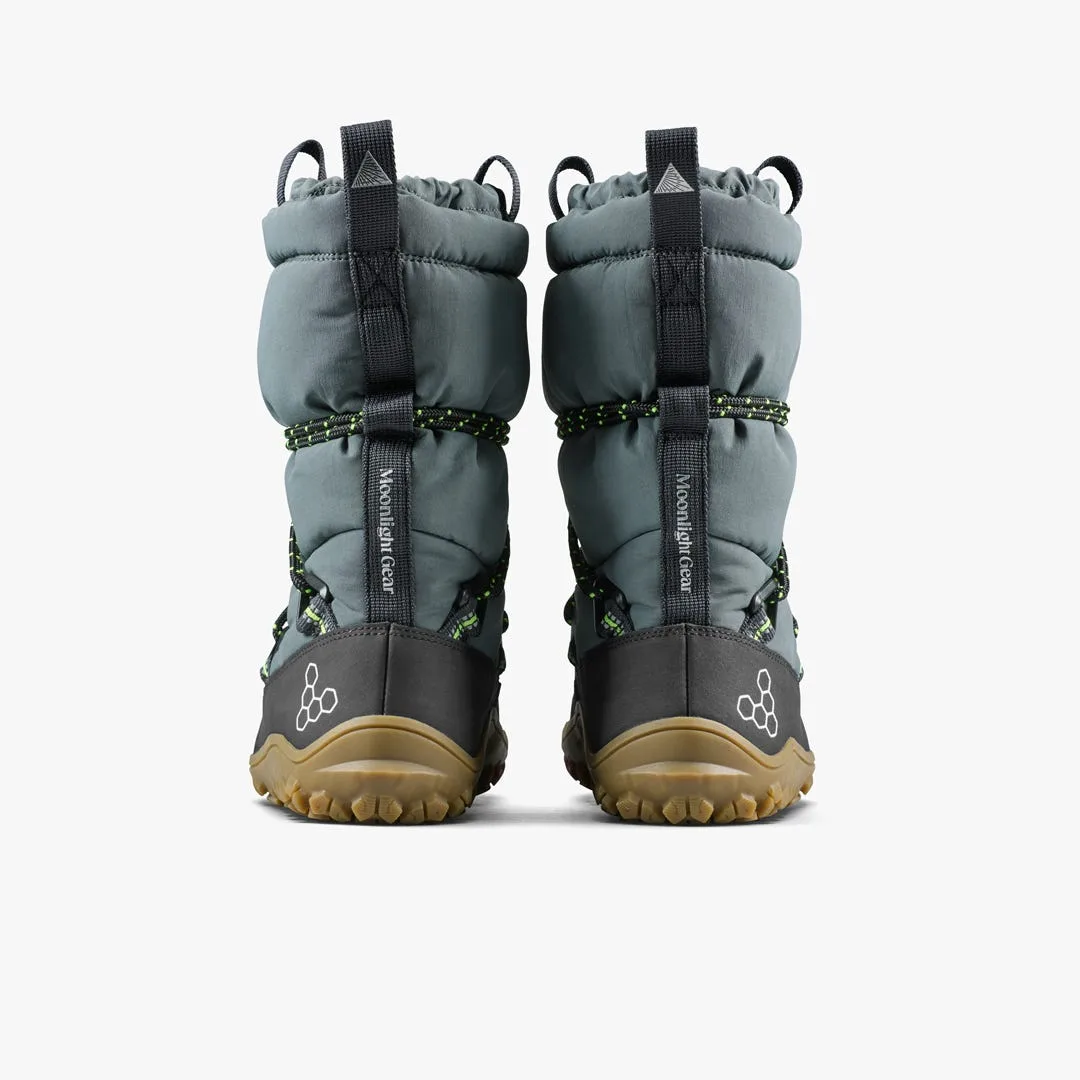 Ботинки Vivobarefoot Tracker Pioneer Boot WP — мужская модель, тёмный серо-зелёный, фото 5