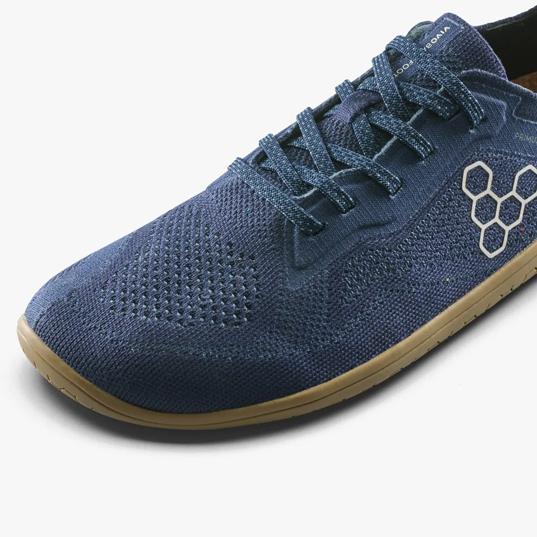 Кроссовки Vivobarefoot Primus Lite Knit Natural — мужская модель, тёмно-синий, фото 6