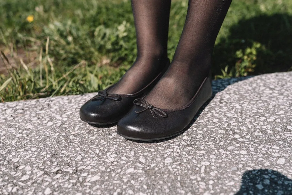 Женские балетки ZAQQ LOOQ Dark Brown (тёмно-коричневый цвет), фото 7