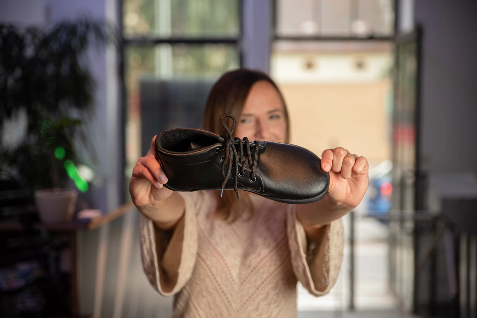 Ботинки Ahinsa Sundara Ankle xWide Barefoot — чёрный, фото 14