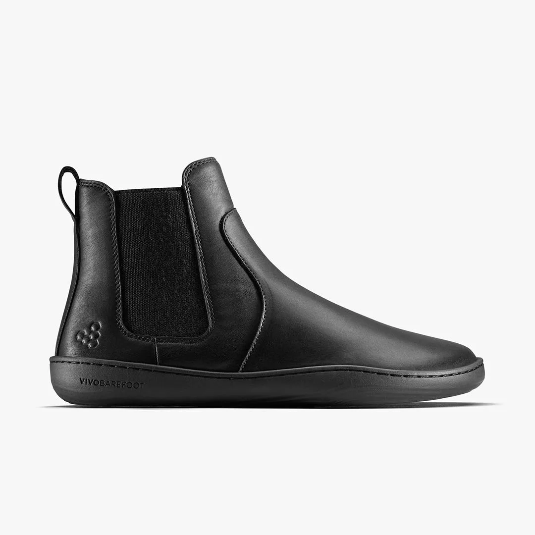 Ботинки Vivobarefoot Sensus Chelsea — женская модель, чёрный