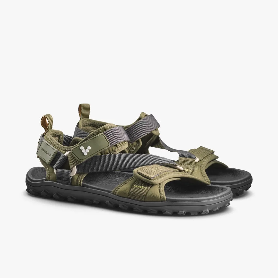 Сандалии Vivobarefoot Tracker Ora Sandal — женская модель, тёмно-оливковый, фото 4