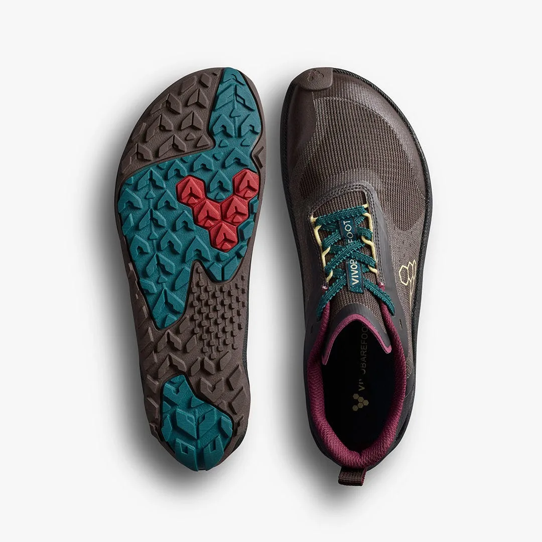 Кроссовки Vivobarefoot Primus Trail Flow — мужская модель, шоколадный, фото 2