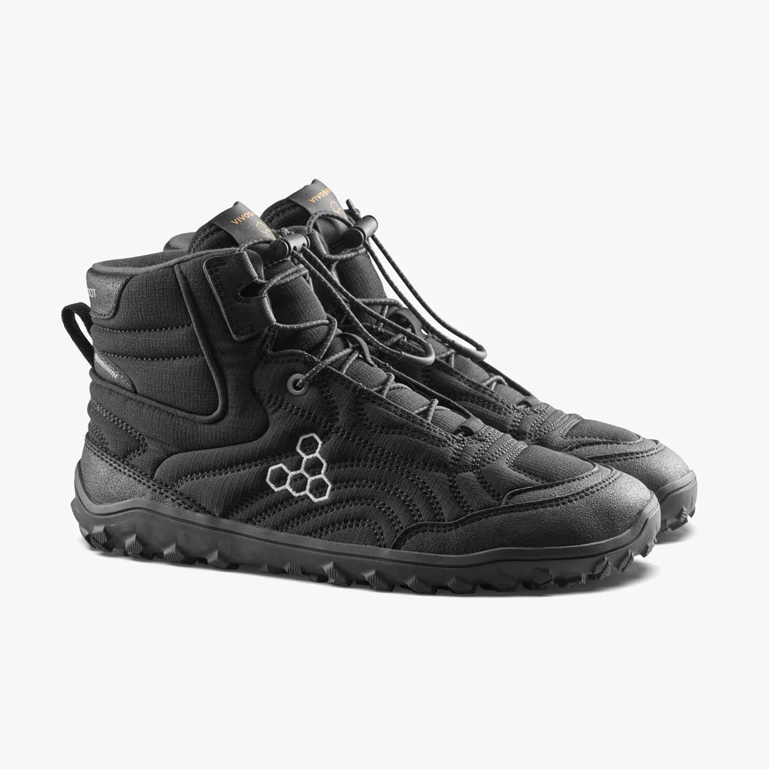Ботинки Vivobarefoot Tracker Tova Mid — мужская модель, чёрный, фото 4