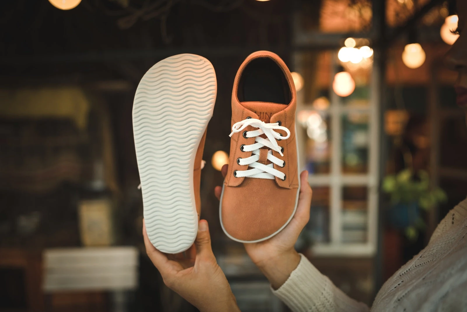 Кроссовки Ahinsa Vida Barefoot — терракотовый, фото 10