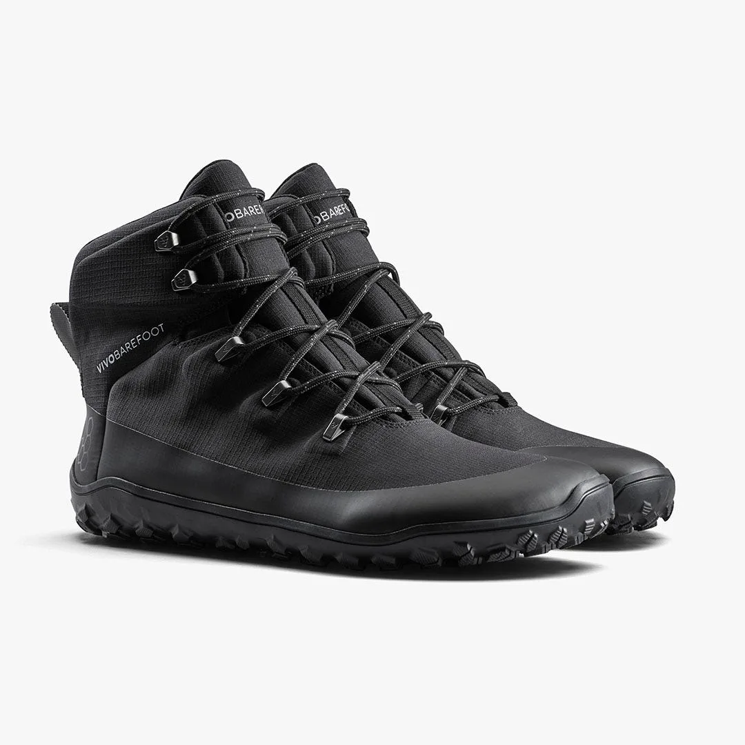 Ботинки Vivobarefoot Tracker Textile AT II — женская модель, чёрный, фото 4