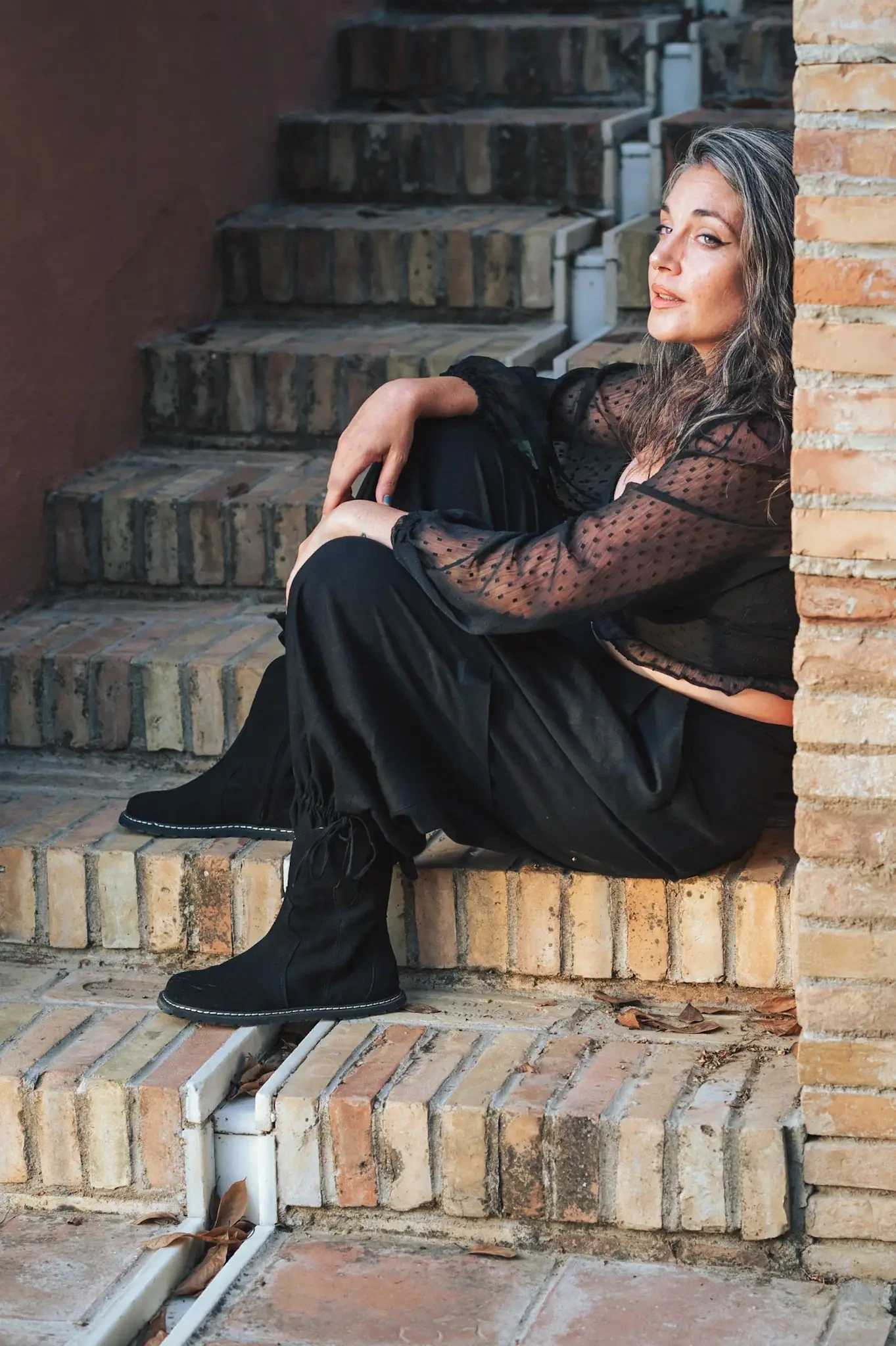 Босоногие сапоги Sambas the bambas Jaleo — чёрные, фото 9
