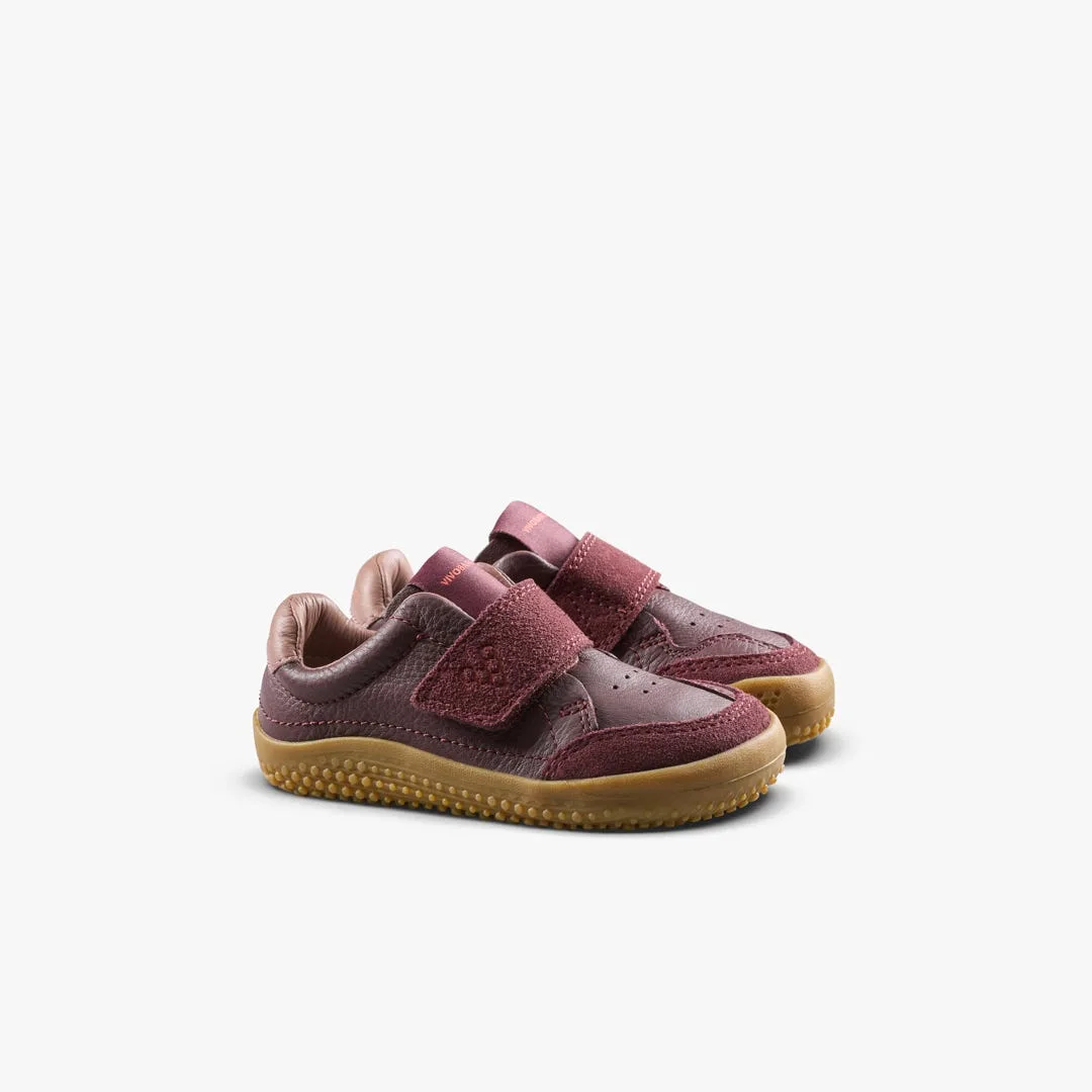Кроссовки Vivobarefoot Gobi Sneaker — для малышей, бордовый, фото 5