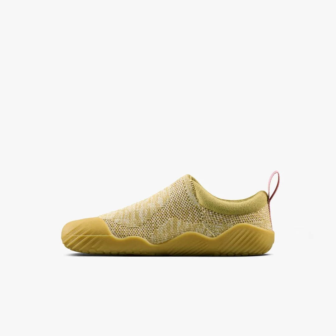 Кроссовки Vivobarefoot Motus Knit — для дошкольников, песочно-жёлтый, фото 3